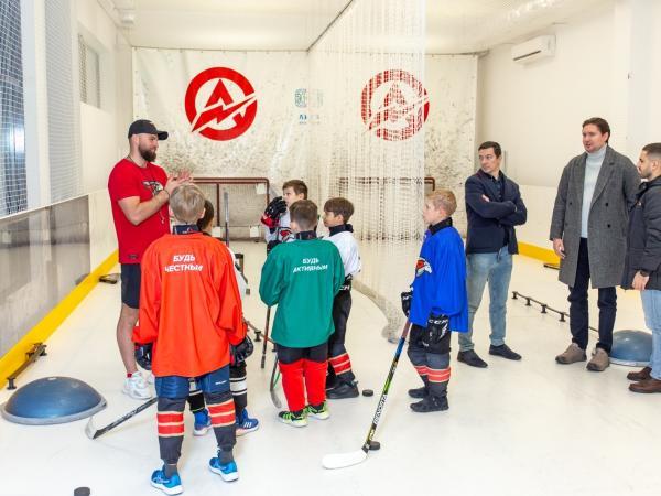 Руководство ХК «Авангард» посетило нашу школу